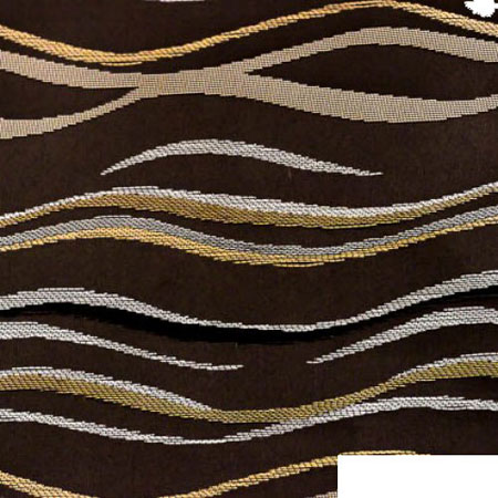 Ткань жаккард Бланка Stripe Brown