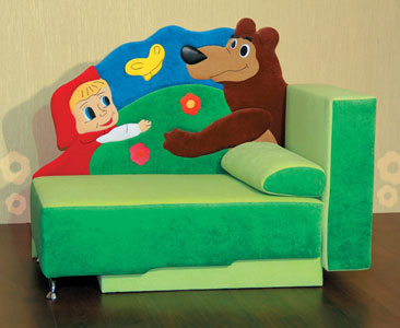 Детский диван "Маша и медведь" Dalio
