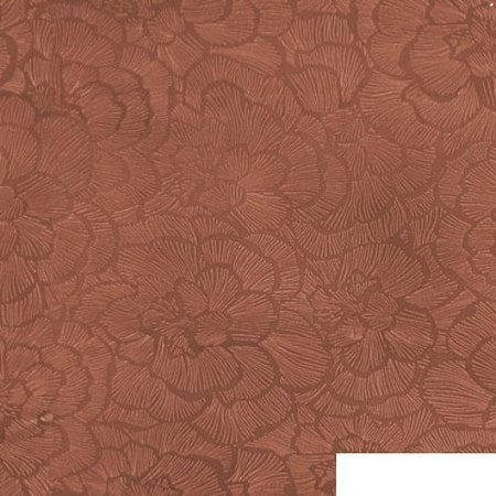 Ткань Флок Карелия Flower Terracota