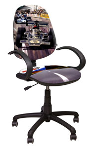 Кресло "Поло 50/АМФ-5 Дизайн №1 - Гонки" AMF