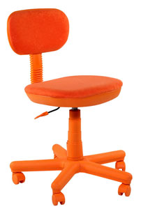 Кресло детское "Свити оранжевый - Розана 105" AMF
