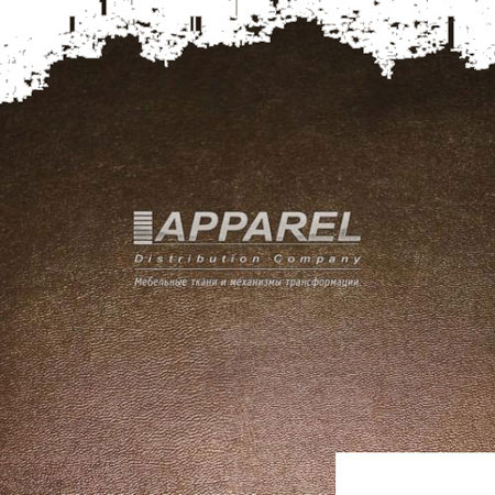 Кожзам Leda dark brown