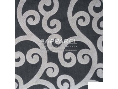 Жаккард Leroy vensel dark grey