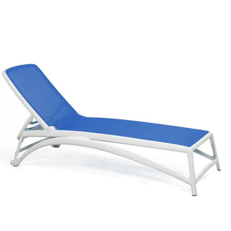 Шезлонг Atlantico Bianco Blu