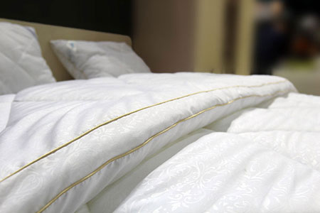 Одеяло "Soft Plus" с кантом MatroLuxe (белая ткань) 1700х2050