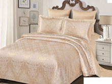 Двуспальное жаккардовое постельное белье Arya Perla 200х220