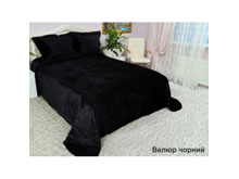Комплект для спальни Arya 265х265 Велюр черный