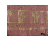 Полотенце Бамбук Arya Sharlock 50х90 сухая роза