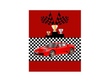 Плед микрофибра 150х200 4YOU Гонки