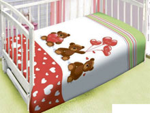 Плед микрофибра 110х140 Непоседа Мой Мишка