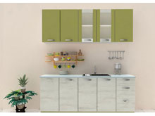 Кухня 2,0 Шарлотта дуб крафт белый/лайм