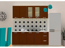 Кухня 2,0 София Престиж шоколад супермат