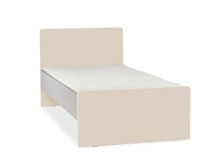 Кровать с плоской спинкой 90х200 2pir