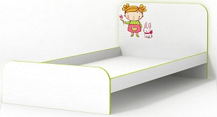 Кровать "Яблочко" LuxeStudio (без бортиков)