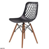 Lace cтул чёрный