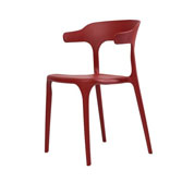 Lucky cтул красный кармин