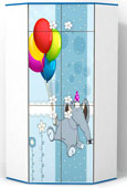Шкаф угловой "Elephant" LuxeStudio