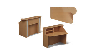 Reception стойка офисная Модус M2.10.14 Mconcept