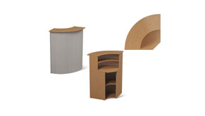 Reception угловой сектор офисный Модус M8.01.02 Mconcept