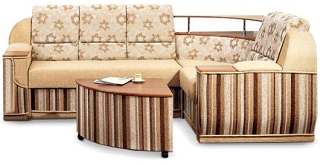 Угловой диван Маэстро со столом