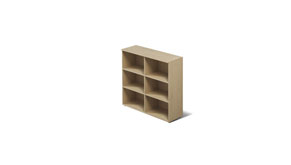 Шкаф открытый офисный Озон O4.00.11 Mconcept