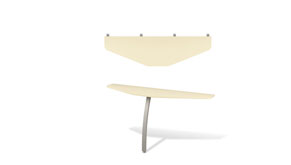 Приставной элемент офисный Прайм P1.06.16 Mconcept