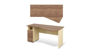 Стол тумбовый офисный Прайм P1.11.16 Mconcept