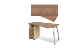 Стол тумбовый офисный Прайм P1.14.14 Mconcept