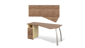 Стол тумбовый офисный Прайм P1.14.16 Mconcept