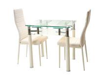 Обеденный стол Т-225 кремовый