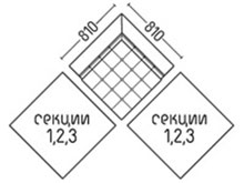 Диван "Аккорд-угол" DLS