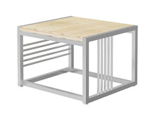 Столик журнальный AF101. А-Silver