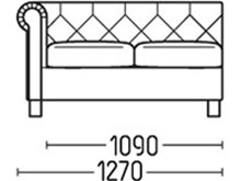 Диван Афродита-Секция 2 DLS