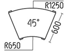 Пуф Аксиома соед. 45? DLS