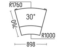 Сектор наружный "Аксиома 30?" DLS
