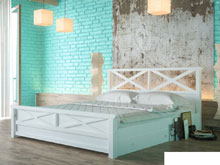 Деревянная кровать Кантри 160х200