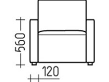 Подлокотник Альфа DLS