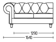 Диван Альтаир-секция-2 DLS
