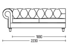 Диван Альтаир-секция-3 DLS