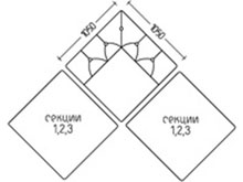 Диван Альтаир-угол DLS