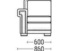 Диван Атлант-Секция 1 DLS