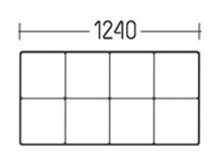 Пуф "Амбер-2 с нишей" DLS