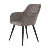 Antiba кресло пудровый серый