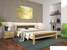 Кровать Артур-2 (сосна) 140х200