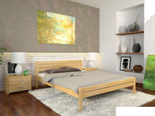 Полуторная кровать Роял сосна 120х200