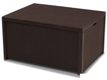 Стол-сундук Arica коричневый