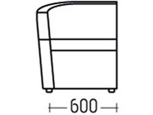 Диван Айрис-Секция 1 DLS