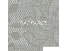 Рогожка Arkadia flowers white