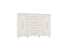 Тумба комбинированная АС-19 Ассоль белый