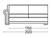 Диван "Атлант-Секция 3 лонг" DLS
